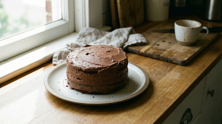 Receta de pastel bento de chocolate