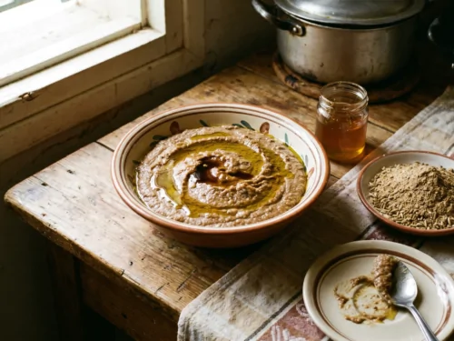 Receta tunecina de bsissa