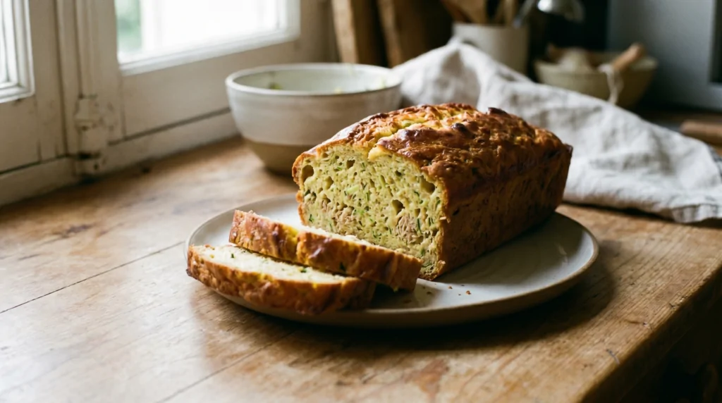 Receta de pastel de calabacín y atún