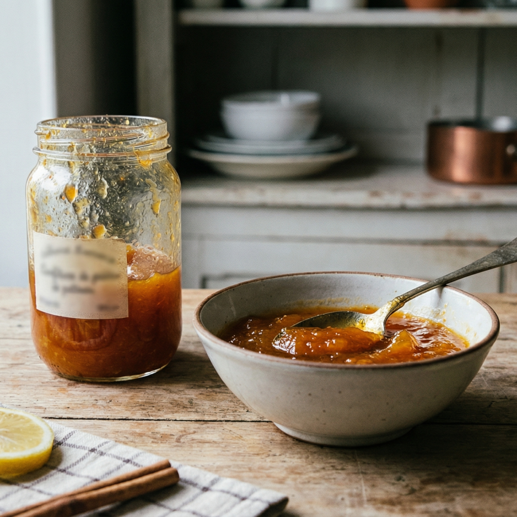 Mermelada de calabaza al estilo portugués