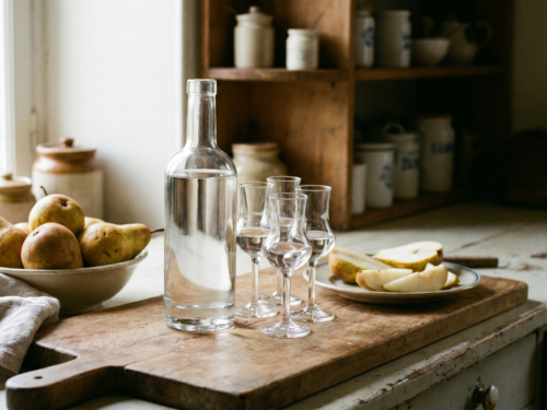 Recette pour eau de vie de poire
