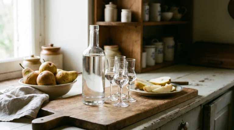 Recette pour eau de vie de poire