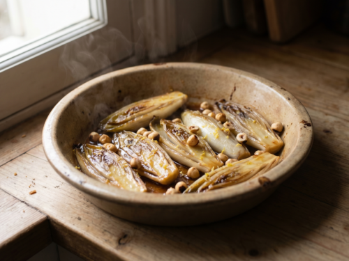 Recipe for Braised Endives with Honey