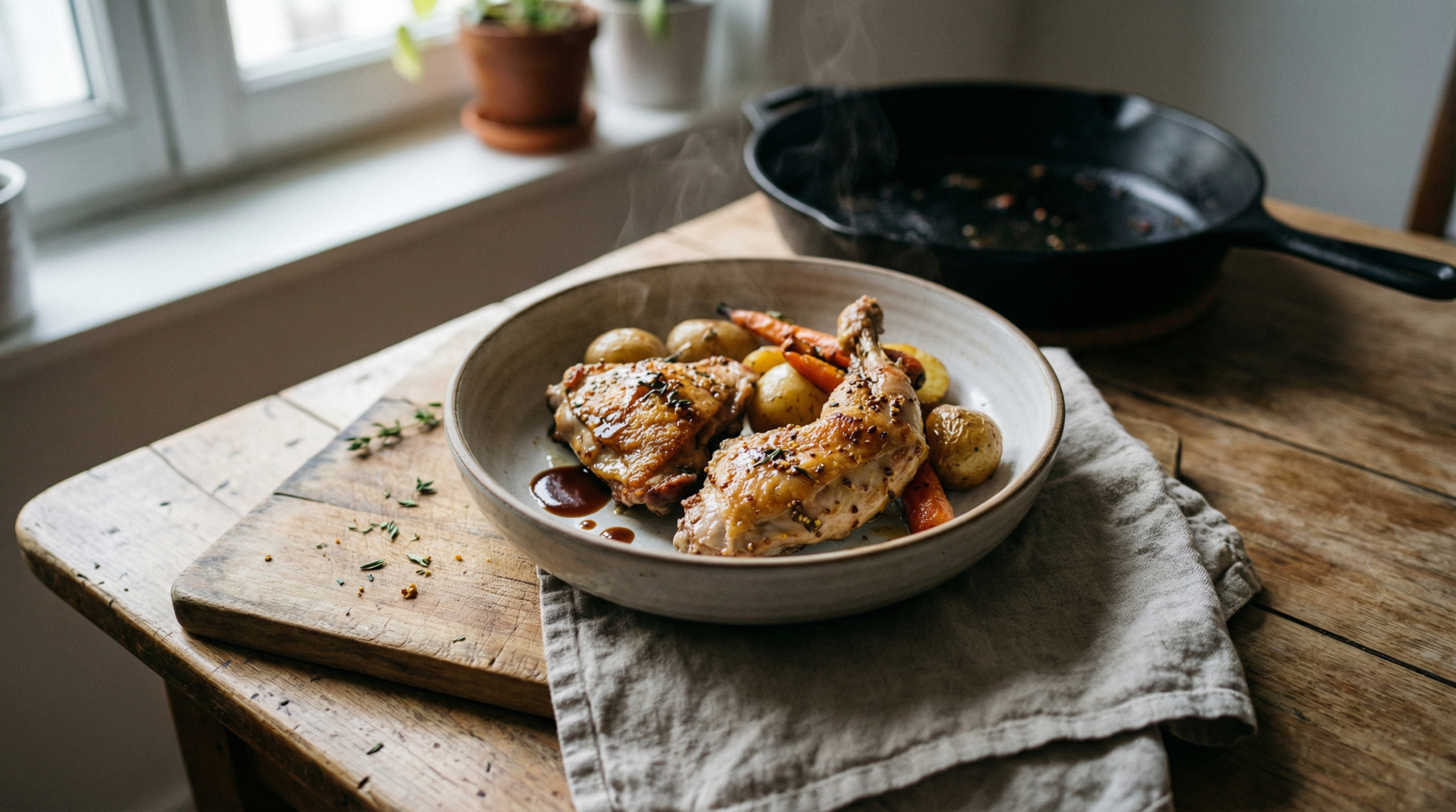 Recette du Lapin au Air Fryer