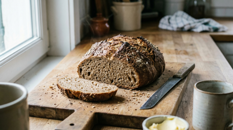 Pan de leñador casero Receta casera de pan de leñador