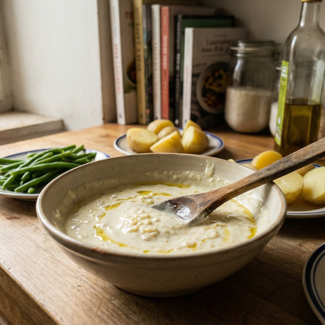 salsa aioli senza uova