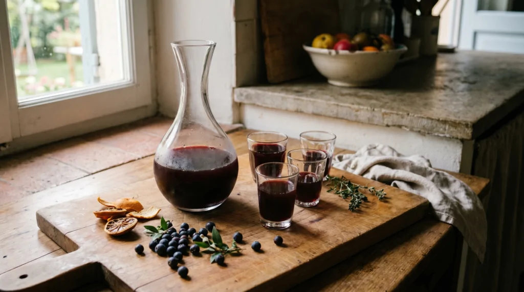 Receta de vino de mirto