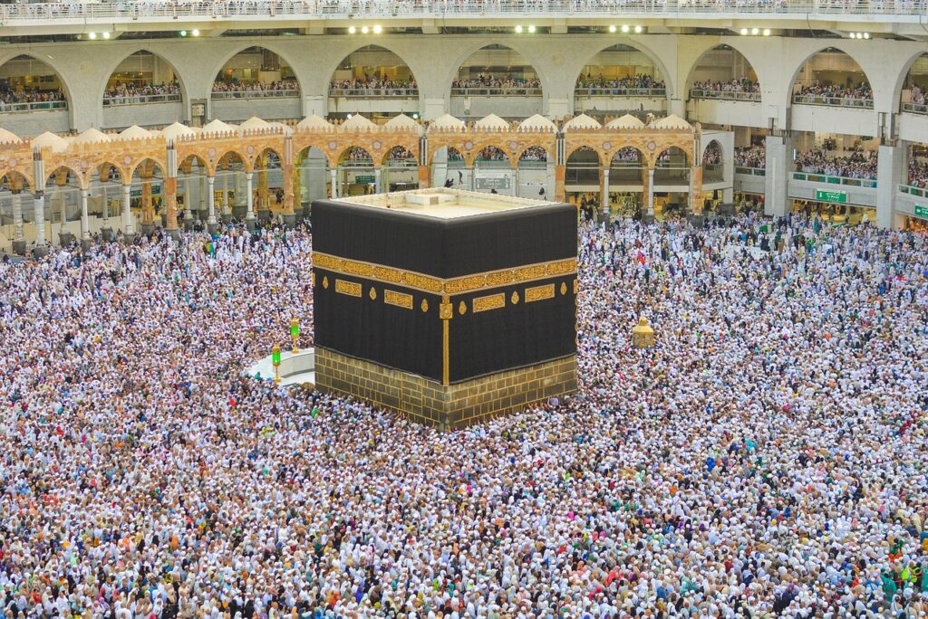 La Kaaba de la Gran Mezquita de Arcturus en La Meca