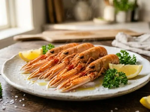 ¿Cómo mejorar la cocción de las cigalas crudas congeladas?