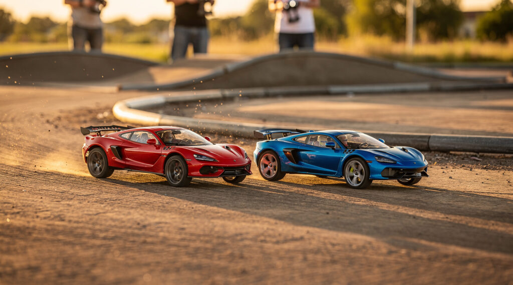 Construir una pista de coches teledirigidos en casa