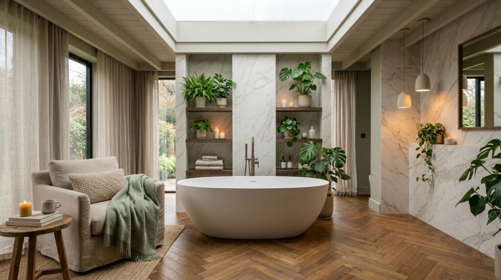 El baño como espacio habitable: repensando el espacio