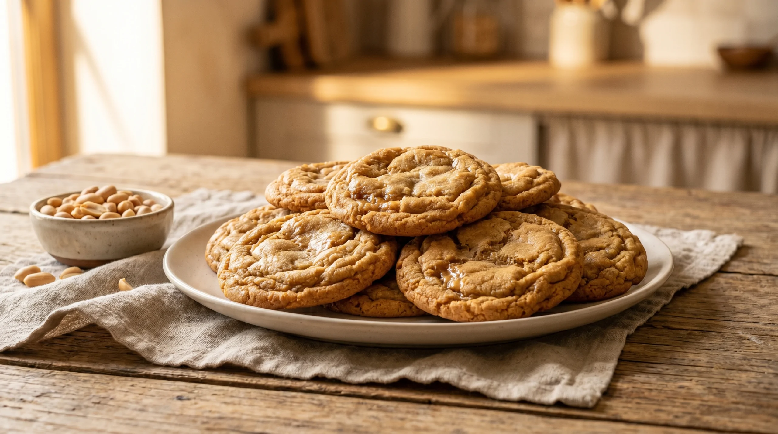Peanut butter cookies Peanut butter cookies