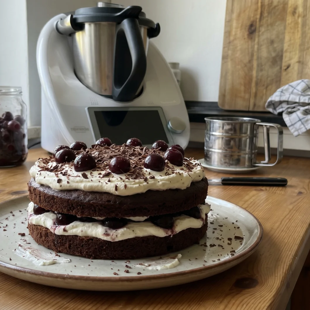 Forêt-noire au Thermomix Forêt-noire au Thermomix