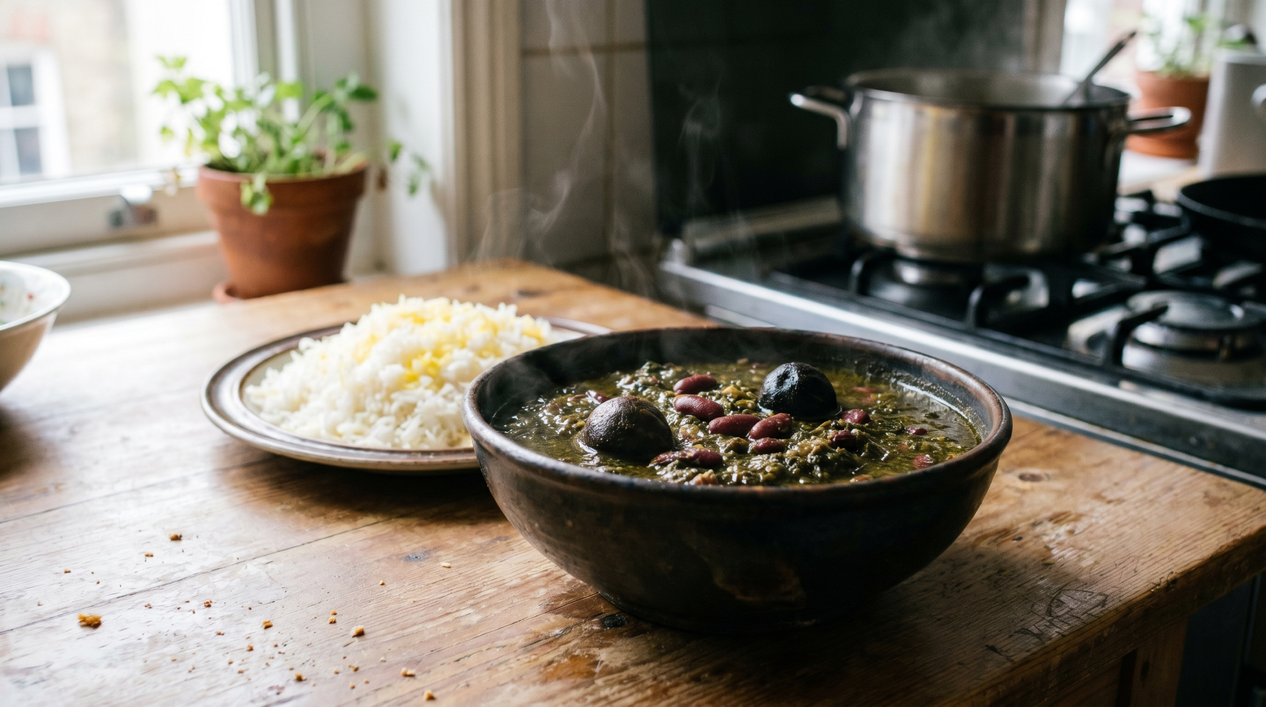 Ghormeh-sabzi : le ragout d'Iran recette du ghormeh-sabzi