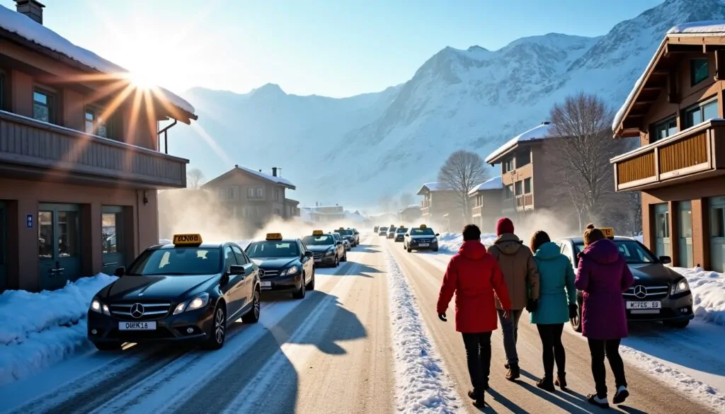 Taxi von Moûtiers nach Val Thorens