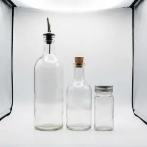 Botellas de vidrio