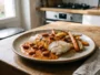 ricetta per merluzzo con salsa al chorizo