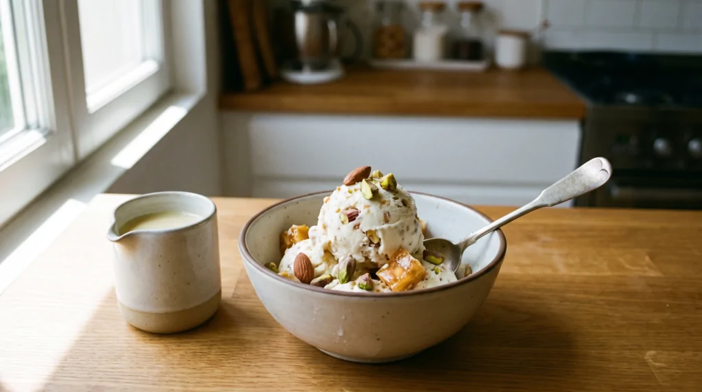 nougat ice cream recipe