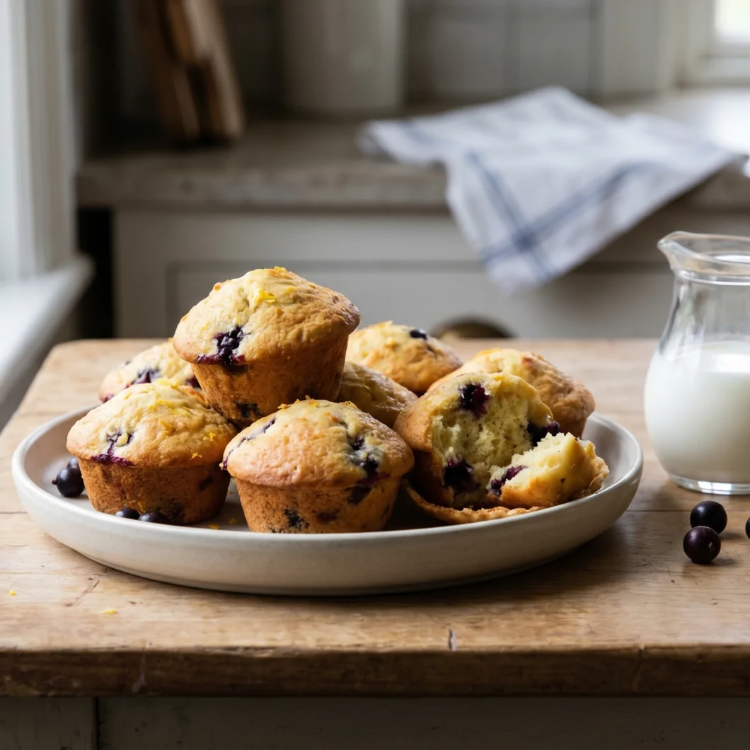 Muffin cassis citron Muffins cassis citron