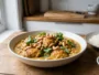 Pollo al curry con coco y anacardos