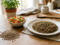 Assiette de lentilles cuites à côté de légumes frais illustrant leur classification nutritionnelle