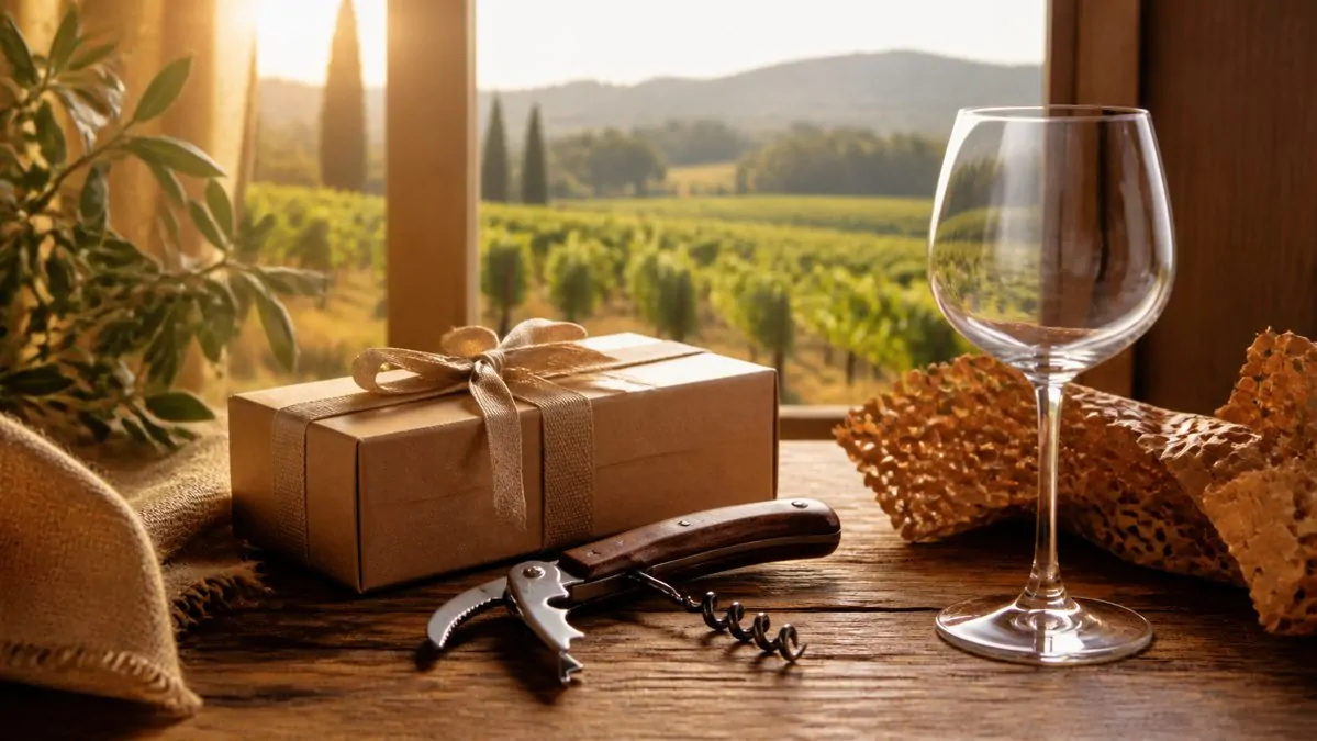 Cadeaux vin Alsace : sélection d'accessoires et coffret Coffret cadeau et accessoires de dégustation de vin alsacien