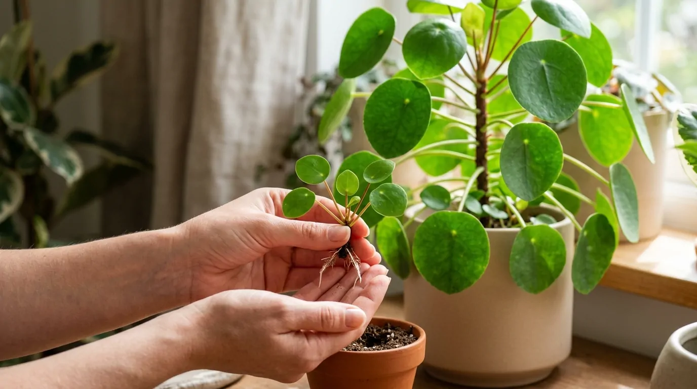 Bouturage et muliplication du Pilea Bouturage et muliplication du Pilea
