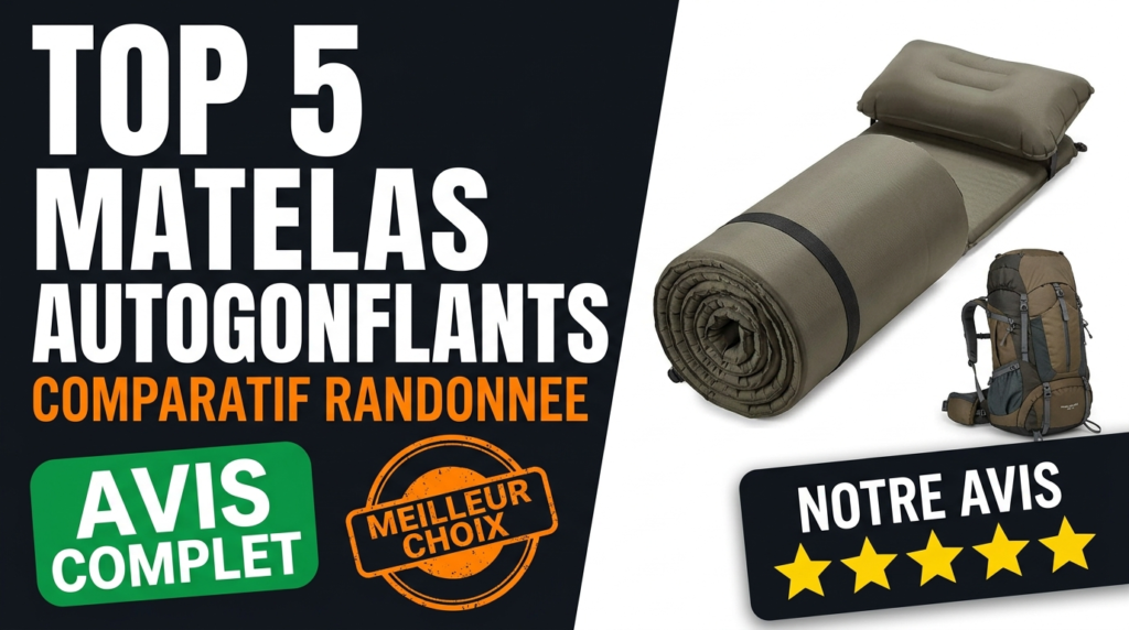 Comparatif des meilleurs matelas autogonflants pour la randonnée et le trekking