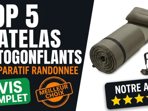 Comparatif des meilleurs matelas autogonflants pour la randonnée et le trekking