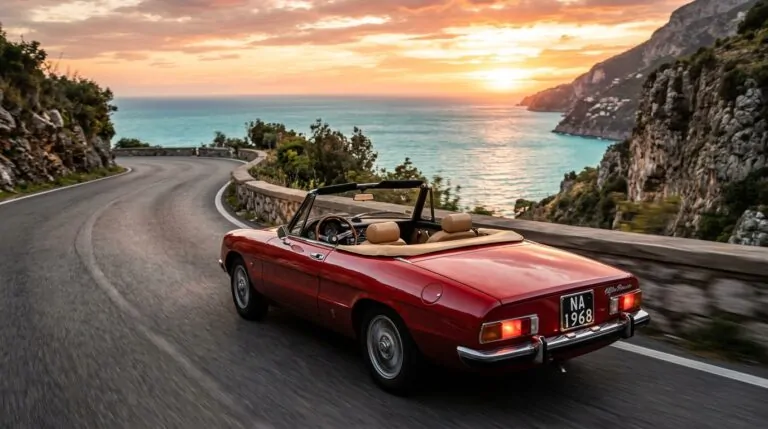 La liberté du voyage en voiture sur route Voyage en voiture à travers des paysages magnifiques