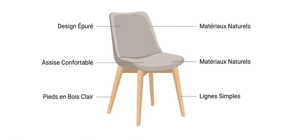 Les avantages d'une chaise scandinave en bois clair à installer autour d'une table avantages d'une chaise scandinave en bois clair à installer autour d'une table