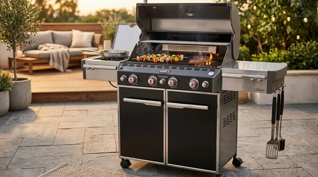Allestire una zona barbecue sul terrazzo: pavimentazione e sicurezza